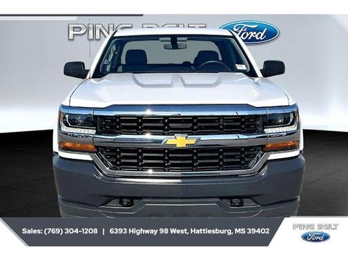 Summit White 2019 Chevrolet Silverado 1500 LD WT