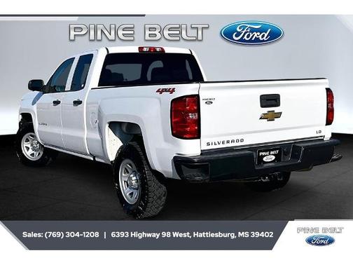 Summit White 2019 Chevrolet Silverado 1500 LD WT