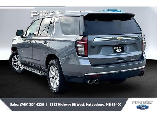 Satin Steel Metallic 2021 Chevrolet Tahoe PREMIER