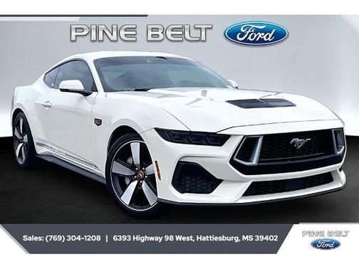 WIMBLEDON WHITE 2025 Ford Mustang GT PREMIUM