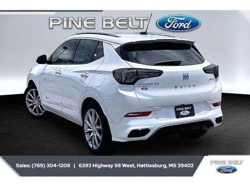 White Frost Tri-Coat 2024 Buick Encore GX AVENIR