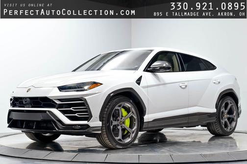 Bianco Icarus Metallic 2020 Lamborghini Urus 4D Sport Utility