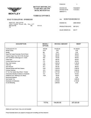 2013 Bentley Continental GTC V8