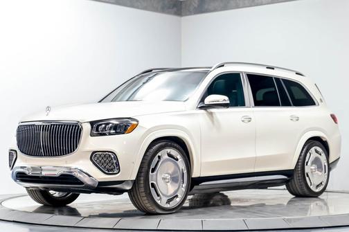 MANUFAKTUR Diamond White Metallic 2024 Mercedes-Benz Maybach GLS 600 4MATIC