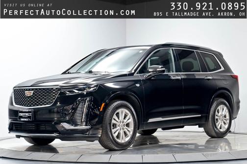 Stellar Black Metallic 2022 Cadillac XT6 Luxury FWD