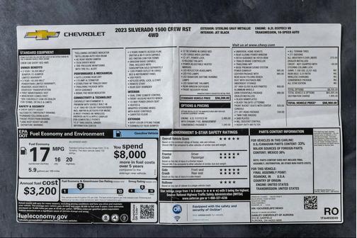 2023 Chevrolet Silverado 1500 RST