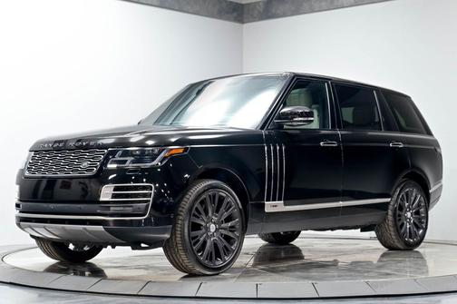Santorini Black Metallic 2022 Land Rover Range Rover 5.0L V8 Supercharged SV Autobiography