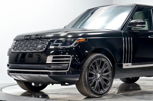 Santorini Black Metallic 2022 Land Rover Range Rover 5.0L V8 Supercharged SV Autobiography