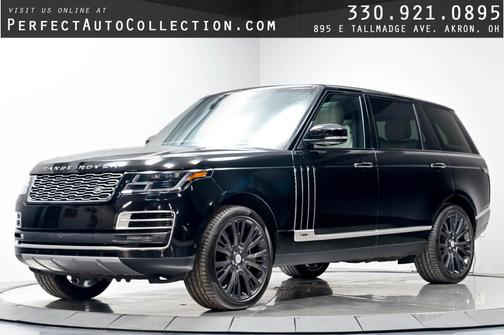 Santorini Black Metallic 2022 Land Rover Range Rover 5.0L V8 Supercharged SV Autobiography