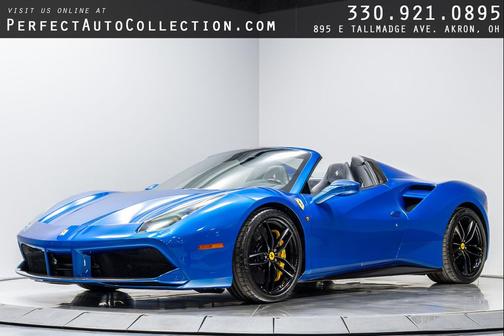 Blu Corsa 2016 Ferrari 488 Spider Base