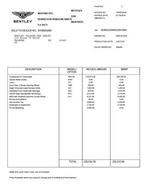 2016 Bentley Continental GT W12