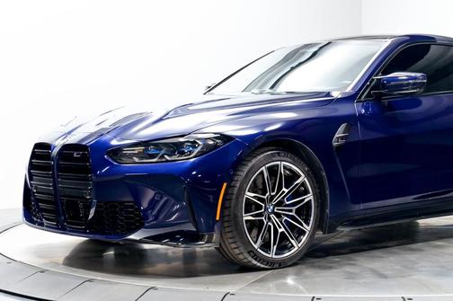 Tanzanite Blue II Metallic 2024 BMW M4 Competition xDrive