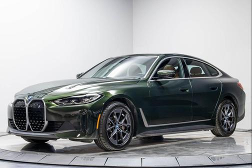 San Remo Green Metallic 2023 BMW i4 Gran Coupe eDrive35