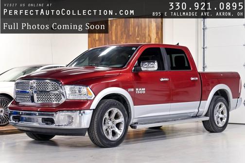 Deep Cherry Red Crystal Pearl Coat/Bright Silver Metall 2014 RAM 1500 Laramie