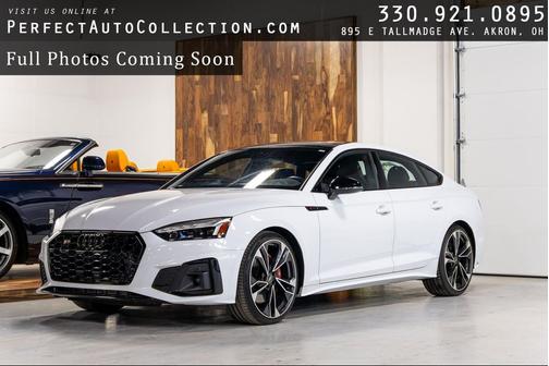 Glacier White Metallic 2023 Audi S5 Premium Plus TFSI quattro Tiptronic