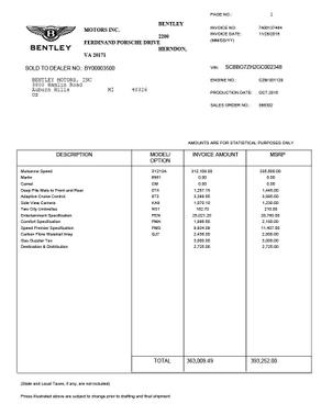 2016 Bentley Mulsanne Speed