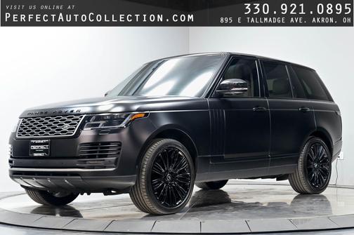 Santorini Black 2020 Land Rover Range Rover P525 HSE SWB
