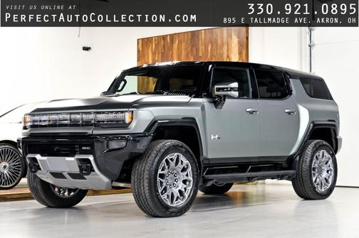 Moonshot Green Matte 2024 GMC HUMMER EV SUV 3X
