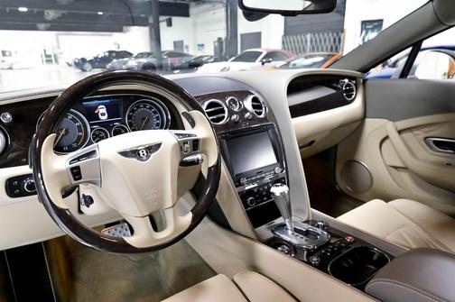Silver 2014 Bentley Continental GT V8