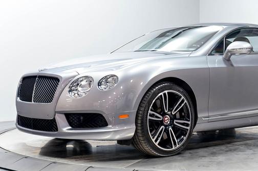 Silver 2014 Bentley Continental GT V8