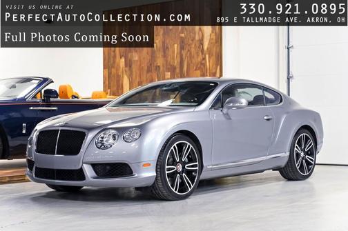 Silver 2014 Bentley Continental GT V8