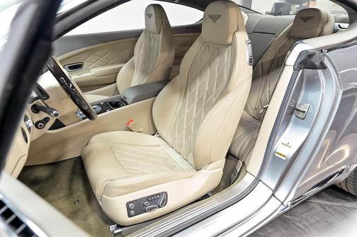 Silver 2014 Bentley Continental GT V8