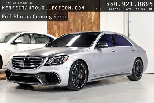 designo Manufaktur Alanite Grey Magno Matte 2018 Mercedes-Benz AMG S 63 4MATIC