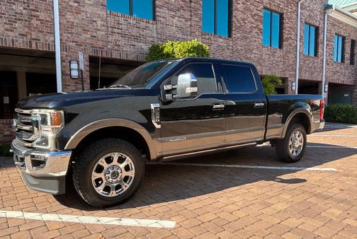 Black 2020 Ford F-250 King Ranch