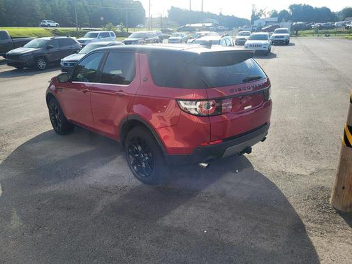 Red 2017 Land Rover Discovery Sport SE
