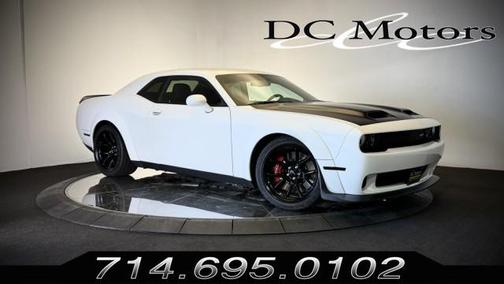 White Knuckle Clearcoat 2022 Dodge Challenger SRT Hellcat