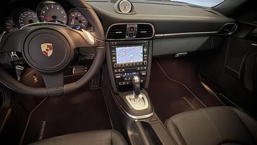 Black 2012 Porsche 911 Carrera 4S Cabriolet