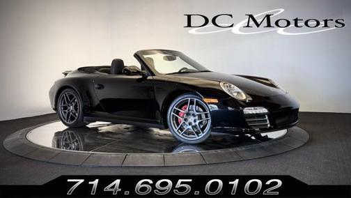 Black 2012 Porsche 911 Carrera 4S Cabriolet