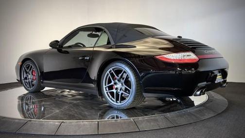 Black 2012 Porsche 911 Carrera 4S Cabriolet