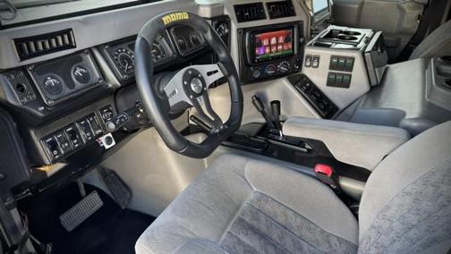 Metallic Pewter 2003 Hummer H1 Enclosed