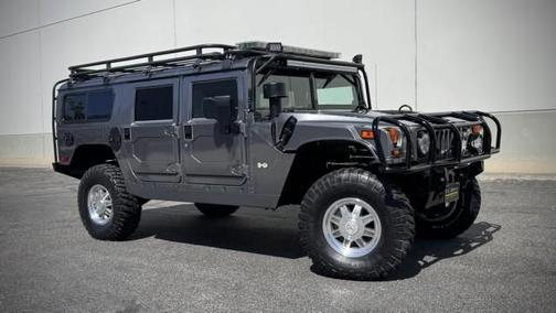 Metallic Pewter 2003 Hummer H1 Enclosed