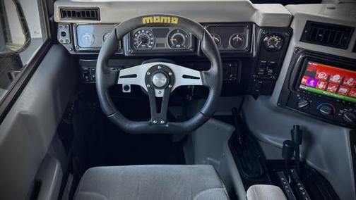 Metallic Pewter 2003 Hummer H1 Enclosed