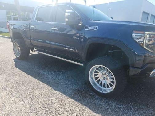 Pacific Blue Metallic 2022 GMC Sierra 1500 Denali