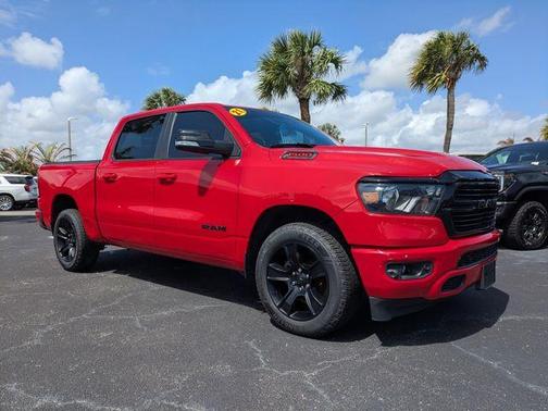 Flame Red Clearcoat 2021 RAM 1500 Big Horn