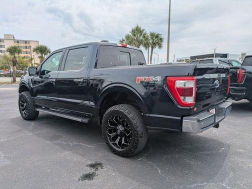 Blue Metallic 2021 Ford F-150 Lariat