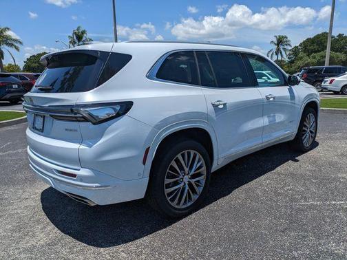 White Tri-Coat 2026 Buick Enclave AVENIR