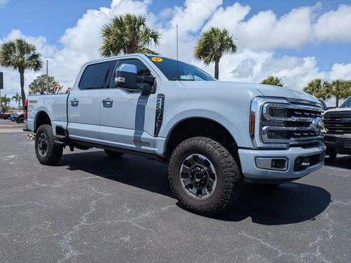 Gray Metallic 2024 Ford F-250 Platinum