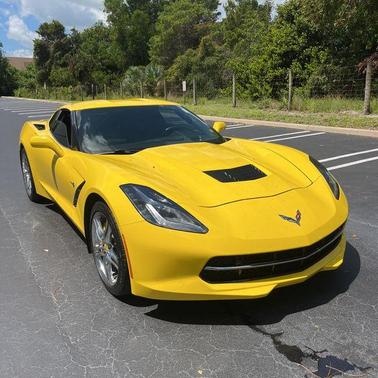 Corvette Racing Yellow Tintcoat 2017 Chevrolet Corvette Stingray