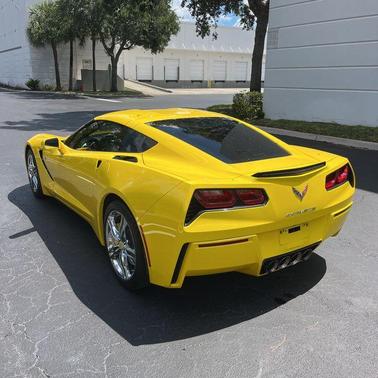 Corvette Racing Yellow Tintcoat 2017 Chevrolet Corvette Stingray