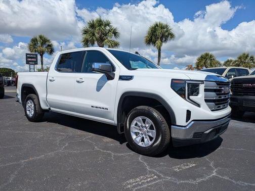 Summit White 2026 GMC Sierra 1500 SLE