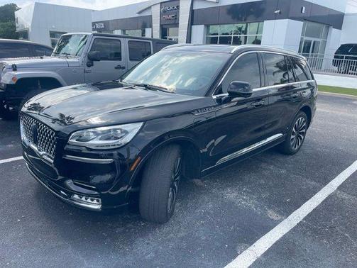 Infinite Black Metallic 2023 Lincoln Aviator Black Label Grand Touring