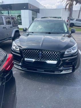 Infinite Black Metallic 2023 Lincoln Aviator Black Label Grand Touring