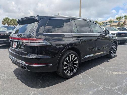 Infinite Black Metallic 2023 Lincoln Aviator Black Label Grand Touring