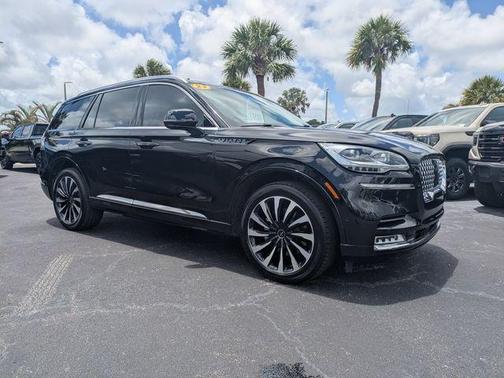 Infinite Black Metallic 2023 Lincoln Aviator Black Label Grand Touring