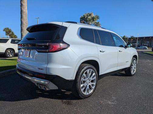 Glacier White 2026 GMC Acadia Denali
