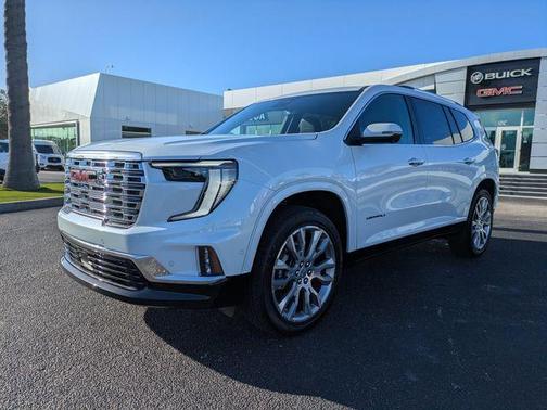 Glacier White 2026 GMC Acadia Denali